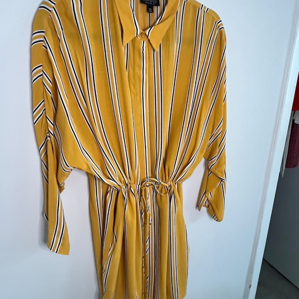 Top Shop Drawstring Dress - Picture 10 of 11